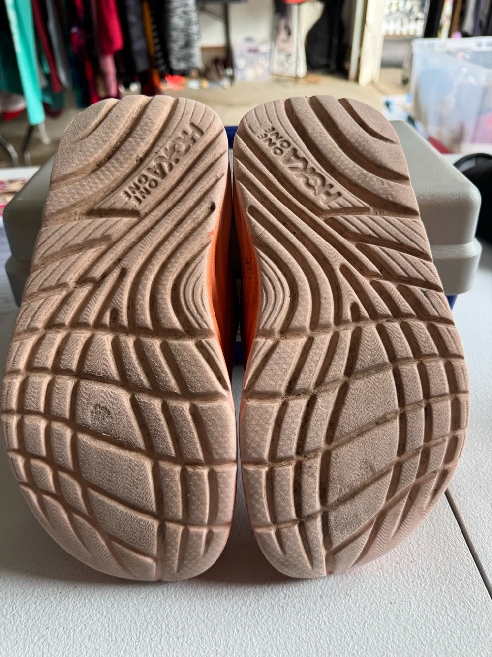 Hoka one one Women’s Ora Recovery Slides Baked Clay Size 9